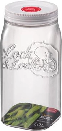 Dóza na potraviny LOCKnLOCK Square 1 l so skrutkovacím viečkom