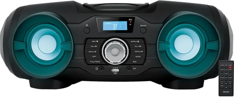 Sencor SPT 5800 boombox s CD, Bluetooth, USB a FM rádiom
