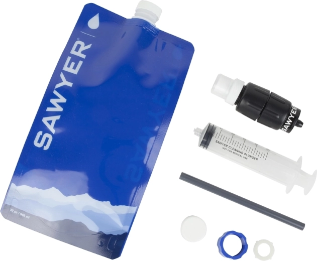 Sawyer Micro Squeeze cestovný vodný filter so skladacou fľašou