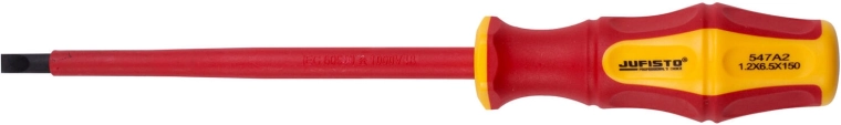 Izolovaný plochý skrutkovač SL 6,5 × 150 mm VDE