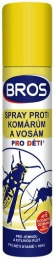 Bros sprej proti komárom a osám pre deti 90 ml