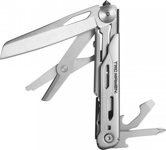Multitool PENTAGON Axel Tac Maven strieborný