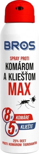 Bros Max sprej proti komárom a kliešťom 90 ml