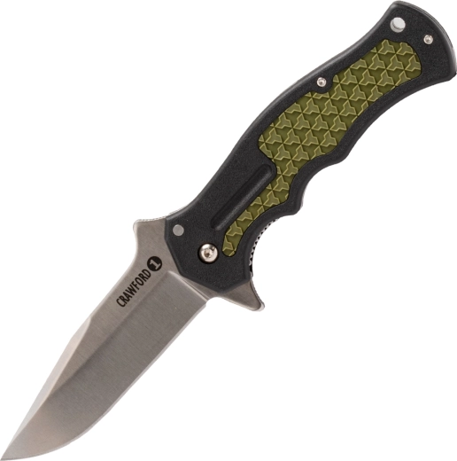 Cold Steel Crawford model 1 vreckový nôž čierno-zelený