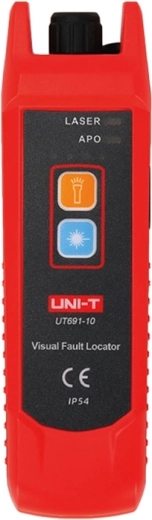 Vizuálny lokalizátor porúch optických vlákien Uni-T UT691-10