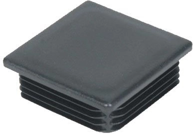 Štvorcová zátka 70 mm z LDPE, čierna