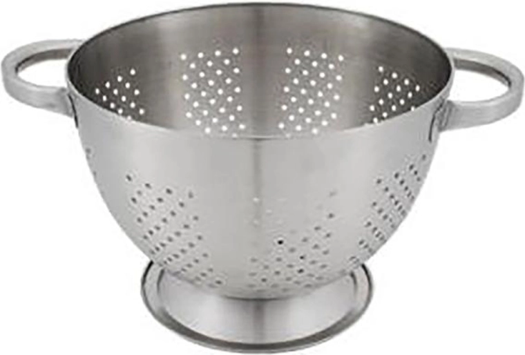 Hlboký nerezový cedník 22 × 15 cm