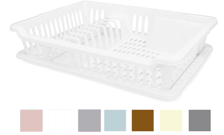 Odkvapkávač na riad s podnosom Hobby Life Small fialový