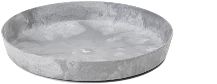 Podstavec pre kvetináče Magnolia v sivom betónovom prevedení LAMELA