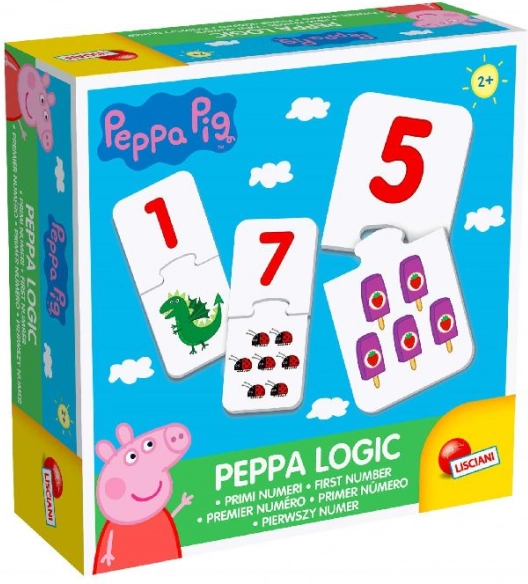 Peppa Pig dvojdielne puzzle pre najmenších