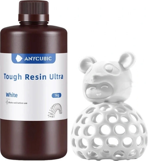 Anycubic Tough resin ultra biela živica na 3D tlač