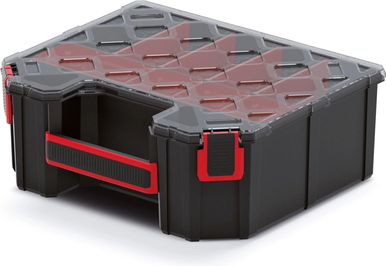Vysoký organizér TAGER CARBO PLUS s priečkami 284 × 243 × 105 mm