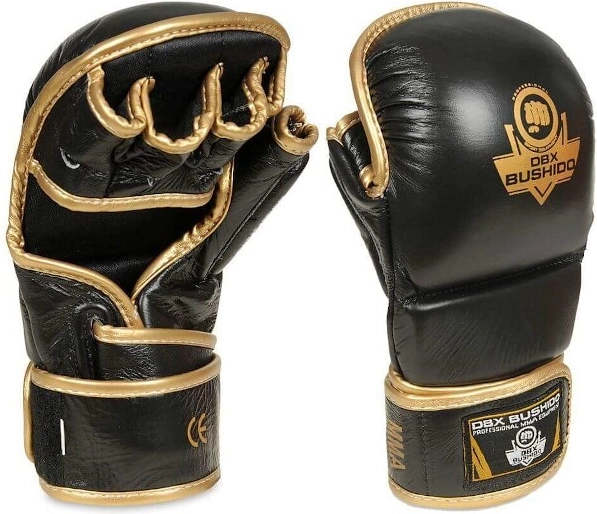 MMA rukavice DBX BUSHIDO z hovädzej kože – M