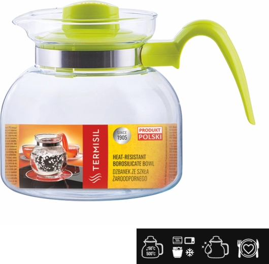 Žiaruvzdorný sklenený džbán Termisil Maja 1,5 l