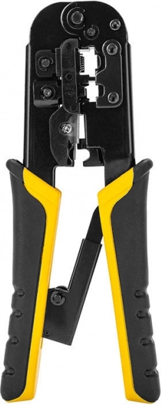 Deli Tools krimpovacie kliešte na sieťové konektory RJ45/RJ14/RJ12/RJ9 (4/6/8P)