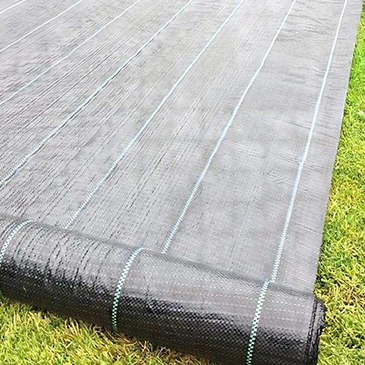 Záhradná agrotextília 70 g/m² 1,6 × 50 m čierna UV proti burine