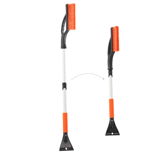 Teleskopická škrabka so smetáčikom na sneh 82–106 cm
