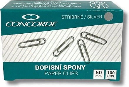 Spinky na listy 50 mm, 100 ks