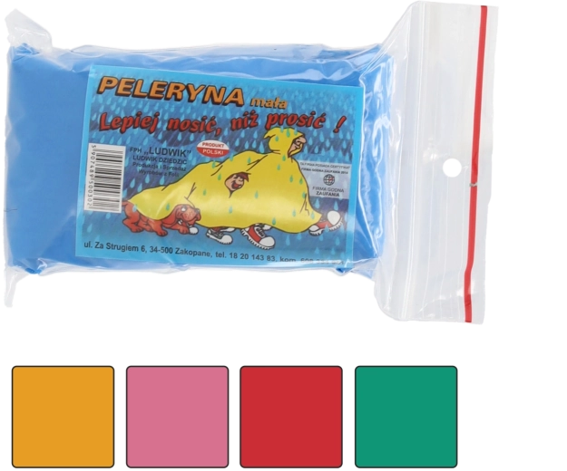 Detská pršiplášť s kapucňou, univerzálna veľkosť