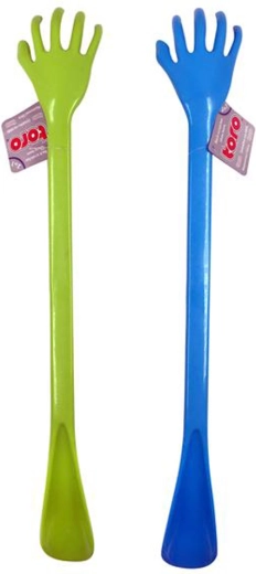 Plastová obúvacia lyžica s drbátkom TORO 49 cm