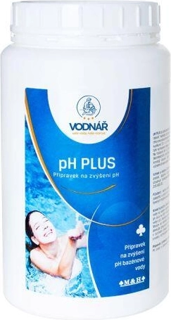 Vodnár pH Plus 1 kg – zmes na zvýšenie pH bazénovej vody