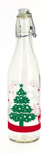 Fľaša s pákovým uzáverom 260 ml na domáci vaječný likér