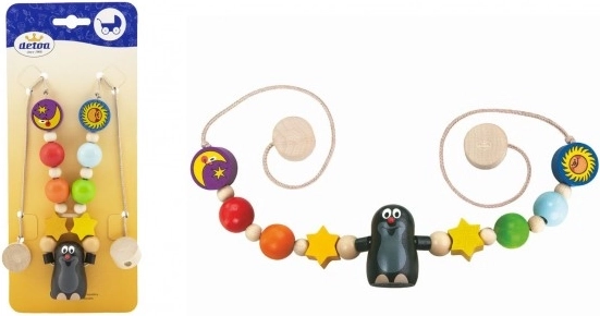 Záves na kočík Krtek