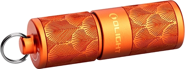 Olight iTHX Orange Feathers vreckové svietidlo na kľúče, 180 lm, USB‑C, IPX8
