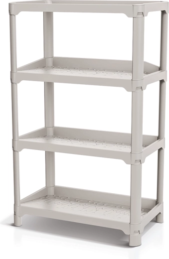 Regál na topánky NUBBY RACK svetlohnedý - 1 kus