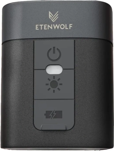 Elektrická pumpa Etenwolf AIR 3 s LED svietidlom, čierna