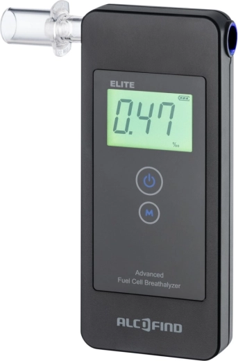 AlcoFind Elite elektrochemický alkohol tester