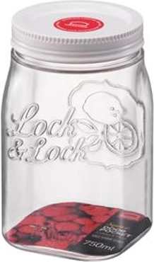 Dóza na potraviny LOCK&LOCK Square 750 ml so skrutkovacím viečkom