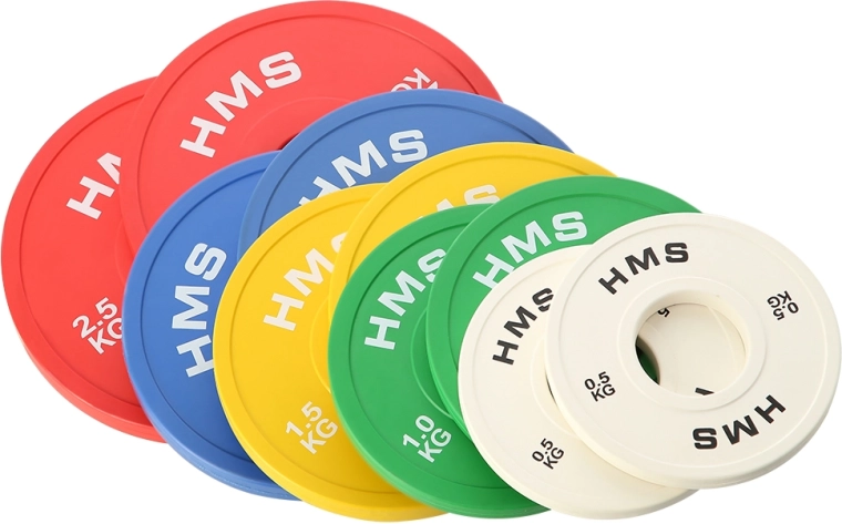 Sada frakčných kotúčov HMS 0,5–2,5 kg