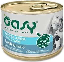 Oasy One Protein Puppy & Junior Small/Mini jahňa 200 g