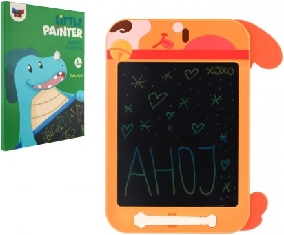 Kresliaca tabuľka pre deti – oranžový psík 19,5 × 29 cm