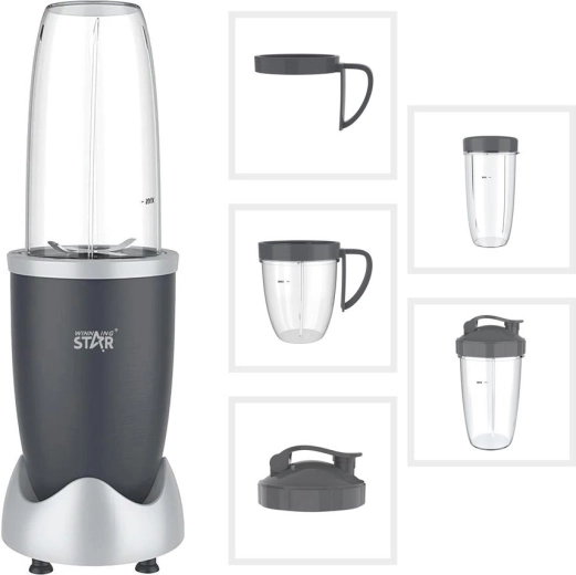 WinningStar multifunkčný mixér 900 W s nádobami 950 ml, 700 ml a 500 ml