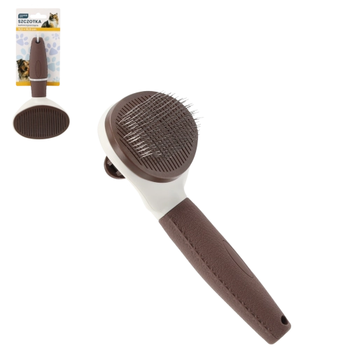 Samočistiaca kefka na srsť pre psov a mačky 11,3 × 19,5 cm