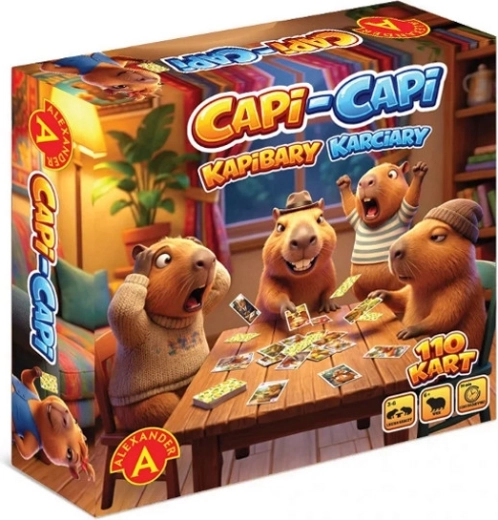 Capi-Capi – kapybary hrajú karty