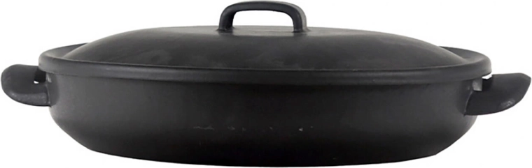 Smaltovaný oválny pekáč s pokrievkou 3,5 l, 32 × 24 cm, BSE
