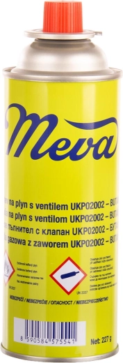 Plynová kartuša Meva 227 g s ventilom