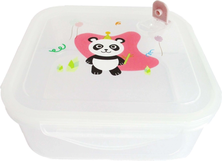 Plastová dóza na potraviny Panda 1,2 l