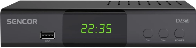 Sencor DVB-T2 prijímač SDB 5007T