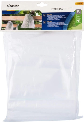 Ochranné vrecká na ovocie 20 × 30 cm, 50 ks STOCKER