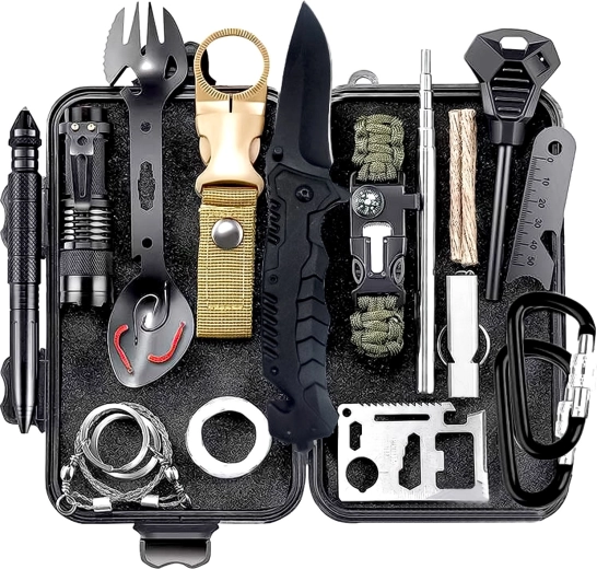 Vojenský survival set do prírody (nová verzia)
