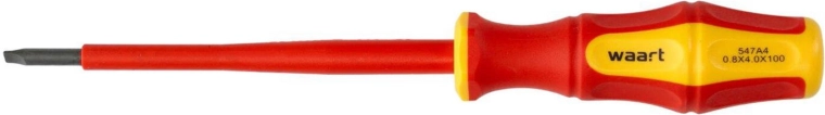 Izolovaný plochý skrutkovač SL 4,0 × 100 mm VDE