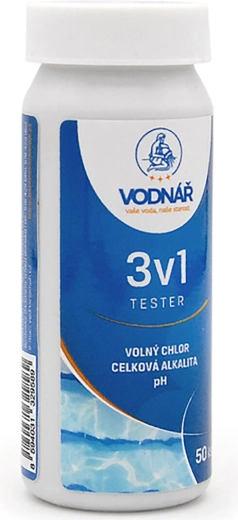 Tester 3 v 1 VODNÁR – 50 ks