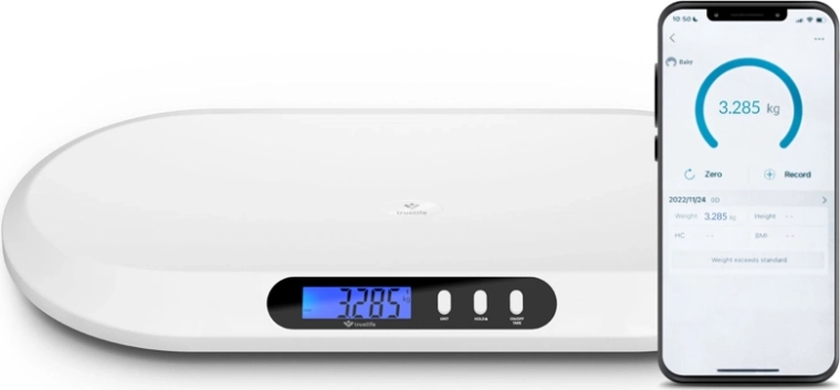 Digitálna dojčenská váha TRUELIFE BabyScale B5 BT s Bluetooth