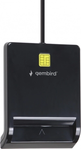 Univerzálna USB čítačka kariet SmartCard, čierna