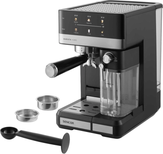 Pákové espresso Sencor SES 4060BK Barista Home