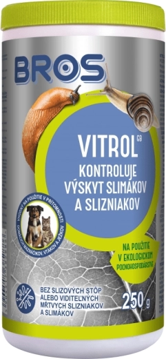 Bros Vitrol granule proti slizniakom 250 g